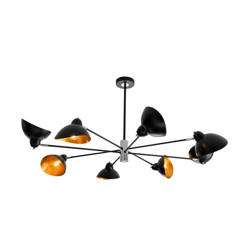 Aquinnah 8 - Light Sputnik Chandelier