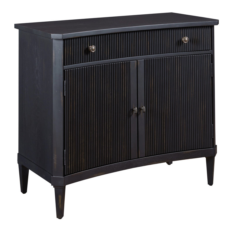 Daishia Solid Wood 1 -Drawer Accent Cabinet