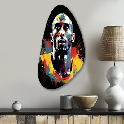 Art mural asymétrique Kobe Memory III - Sport Basketball