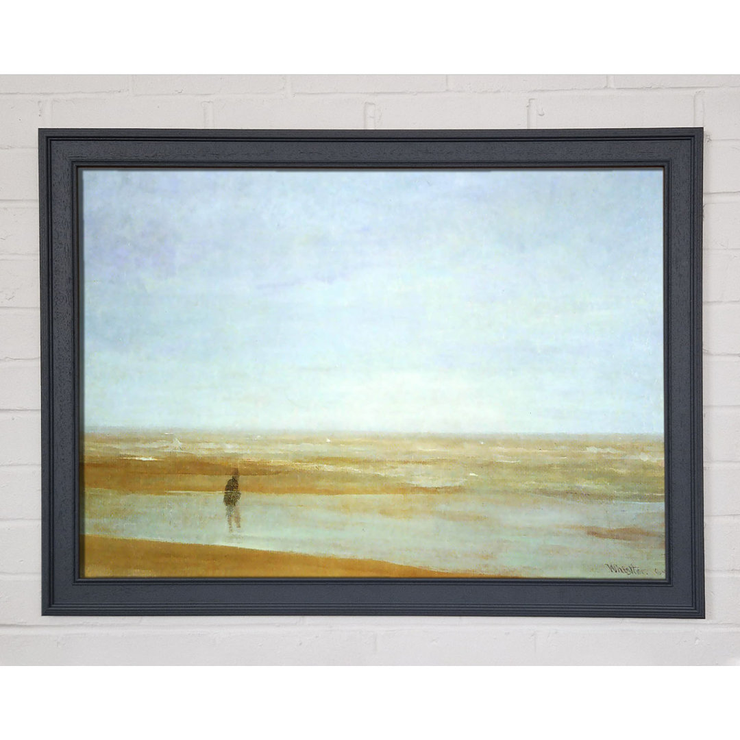 Gerahmtes Wandbild Sea And Rain von Whistler