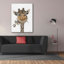 «Red Giraffe Studio» par Ashley Justice, estampe numérique sur toile Red Barrel Studio®-1311741242