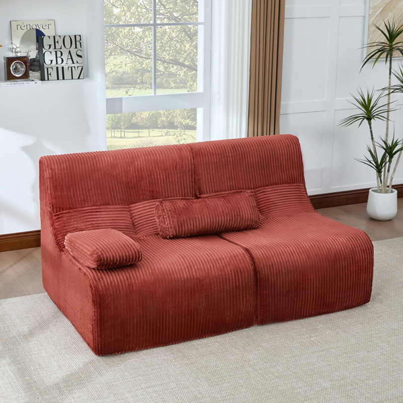 Canapé modulaire 63,7 po Modern
