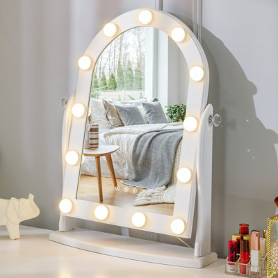 Miroir de maquillage avec lumière