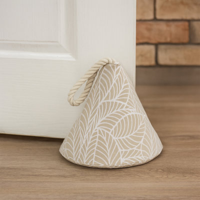 Jungle Print Cotton Weighted Floor Stop