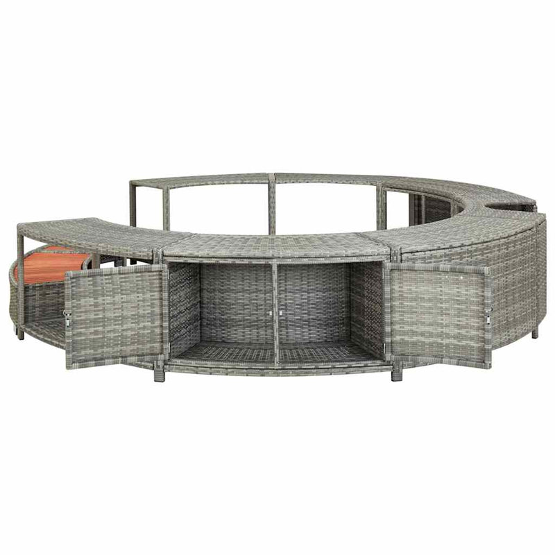 Hot Tub Step en noir, gris