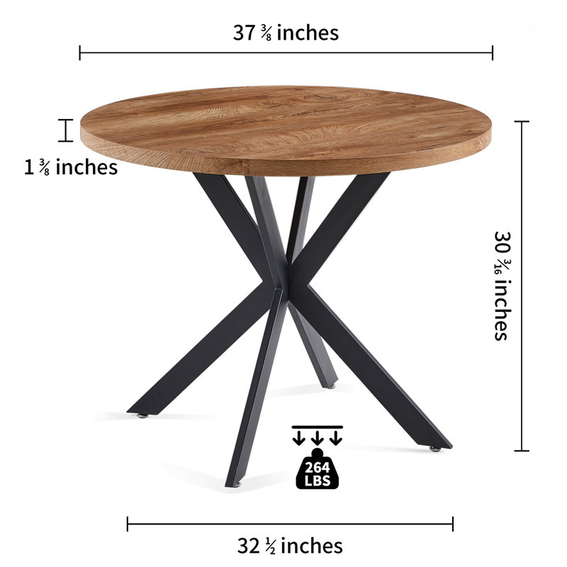 Table basse ronde pour le salon, la cuisine, le bureau et la salle à manger