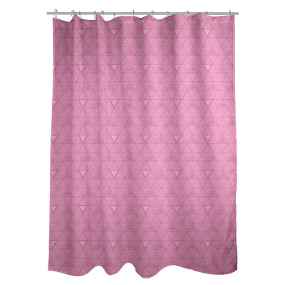 Patricia Geoffrey Geometric Shower Curtain