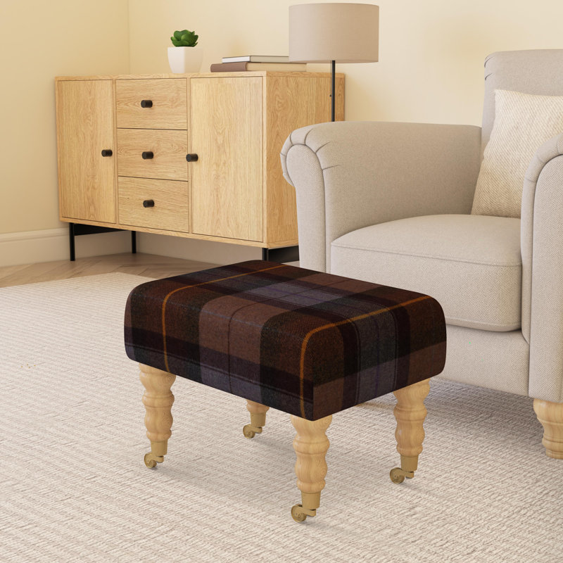 Manufactured Wood Accent Stool, Natural
