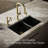 Riverby 33" undermount double-bowl workstation kitchen sink-107896216