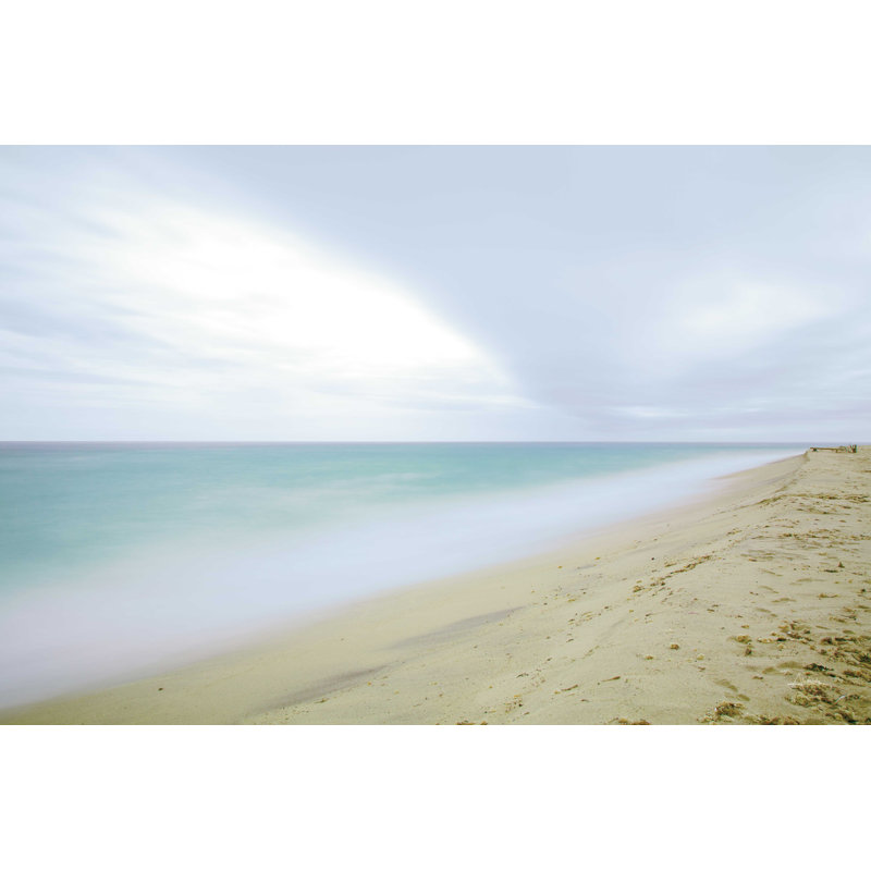 Tôt le matin, plage, H 32 po x l 32 po x P 1,25 po