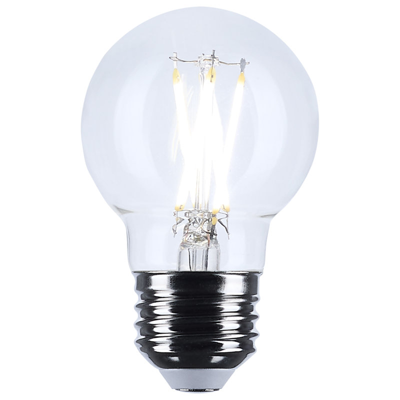 G16.5 DEL à culot moyen transparent CCT 120 volts, 5000 kelvins, 4W, 350 lumens