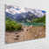 Lake In The Mountains - No Frame Print on Glass