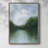 Mossy Reflections II Framed Print - Solid Wood-1119693262