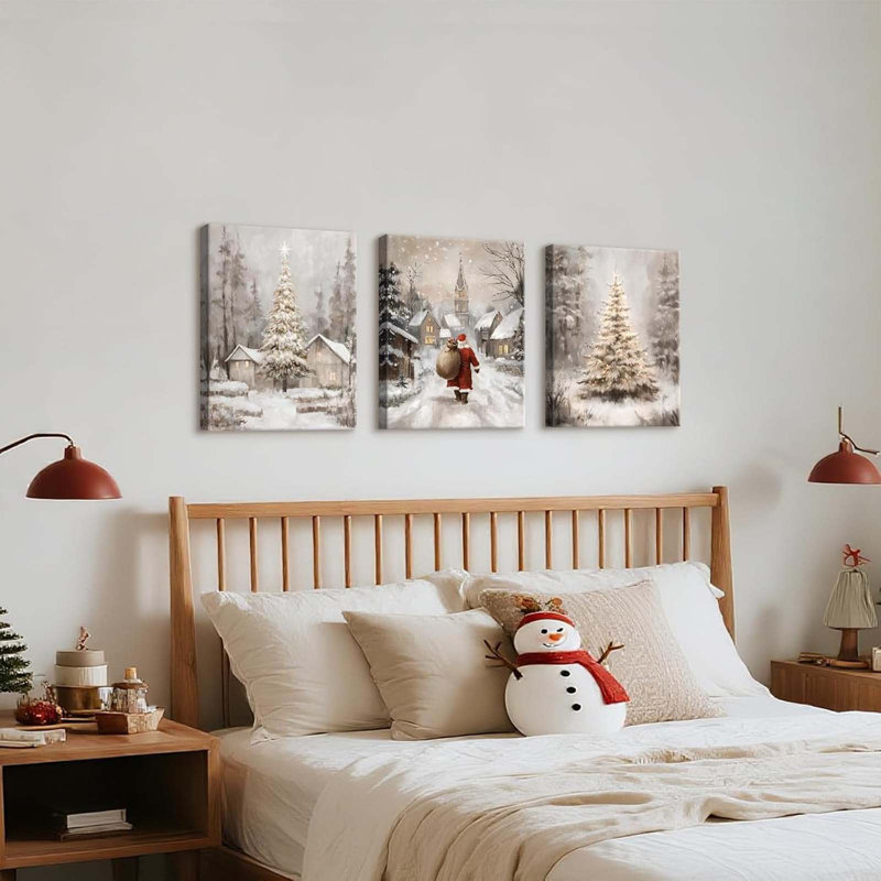 3 Piece Wrapped Canvas Print