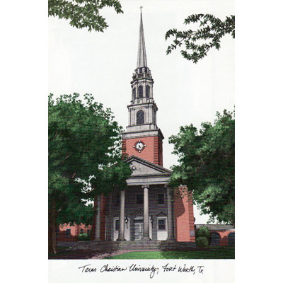 NCAA Campus Images Lithograph Photographic Print