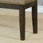 Ensemble de 6 chaises de table en bois massif avec rallonges 4X