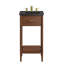 Ensemble de meuble-lavabo simple 18 po avec plateau en céramique Modway Zaire-94387489-94387492