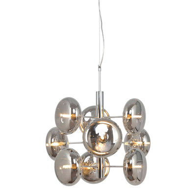Zachariah 9 - Light Crystal Jar Pendant