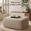 Repose-pieds moelleux de 37,01 po de largeur avec repose-pieds moelleux pour une décoration intérieure moderne-1415840664