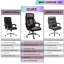 Fauteuil de direction ergonomique à haut dossier Jonasz-779923269