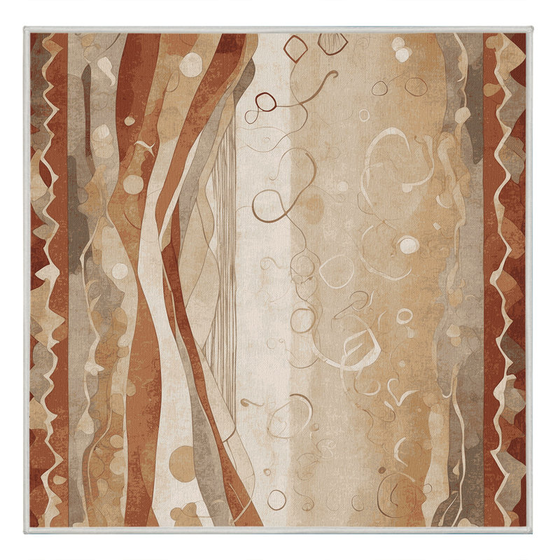 Serene Ebb Rug, Square 8'