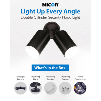 150-Watt Outdoor Security Flood Light Pack of 1