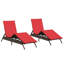  Repose-pieds de patio en rotin PE brun-1484099563-1484099562