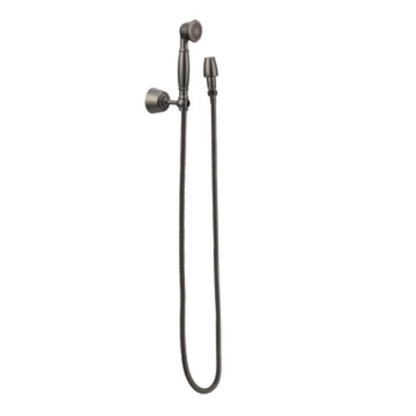 Single Function with Wall Bracket Handheld Shower Head, Antique Nickel