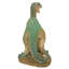 Statue dinosaure en vélociraptore oeuf battage