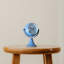 Analog Battery Tabletop Clock Blue
