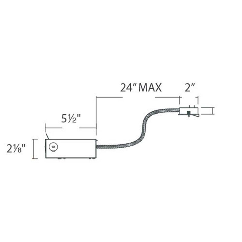 Aether 3.5" Remodel Recessed Housing