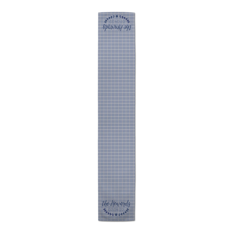 Cristie Rectangle Independence Day Polyester Table Runner, 90" x 16"