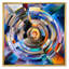 «Prayer Circle Series Disc», reproduction d'art sur toile encadrée-1652281866-1652281875