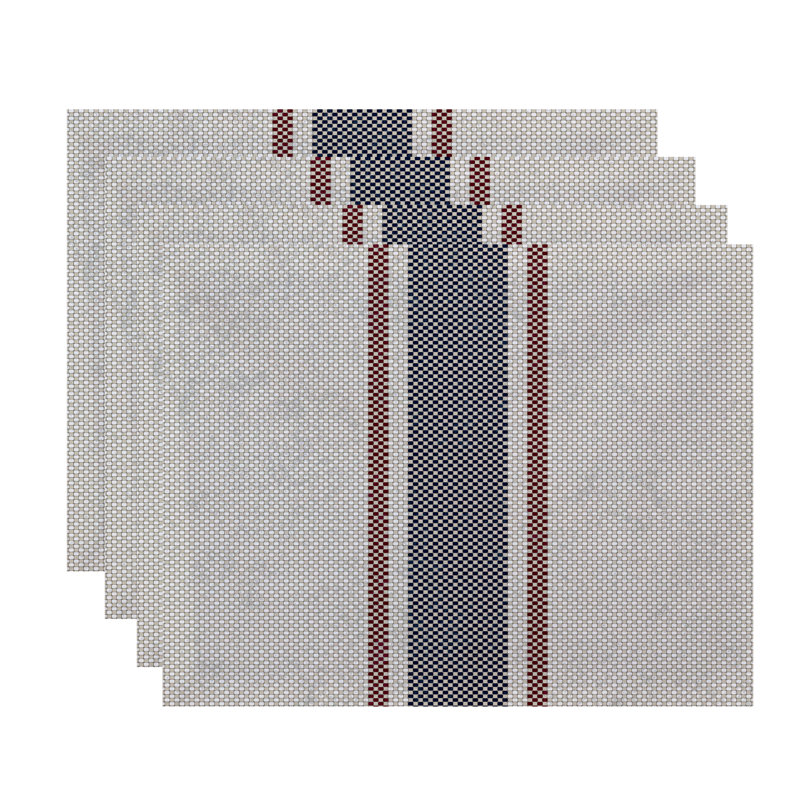 Ensemble de napperons 4 pièces Jayapura, Rouille