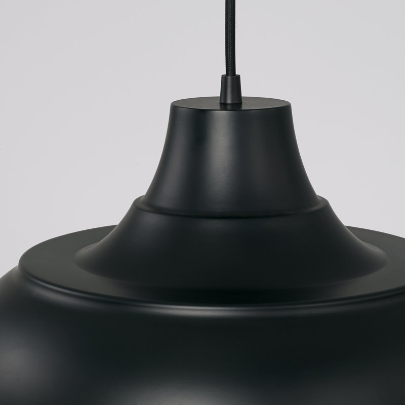Luminaire suspendu en dome à 1 lumière