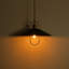Luminaire suspendu conique 1 lumière