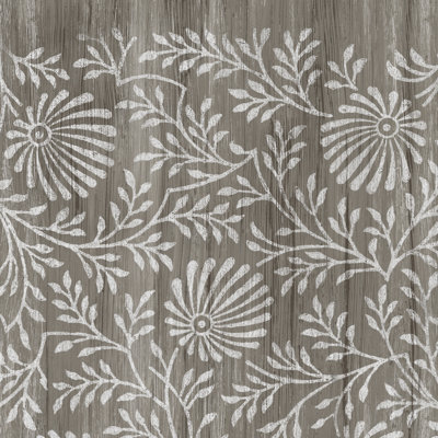 Weathered Wood Patterns VII by June Erica Vess - Wrapped Canvas Print