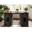 Railway Solid Wood Writing Desk-103844738