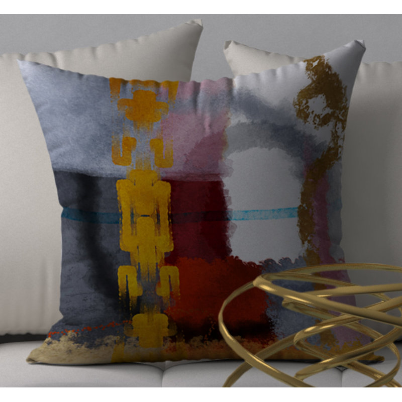 Housse d’oreiller carrée fantastique Prize, 20 po x 20 po