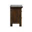 Table de chevet 2 tiroirs Dougald avec station de charge USB