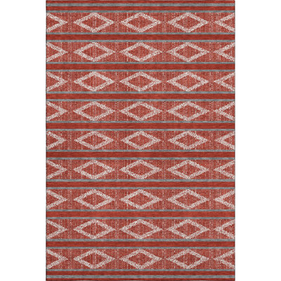 Premium Machine Washable Diskin AMF1029 Geometric Rug