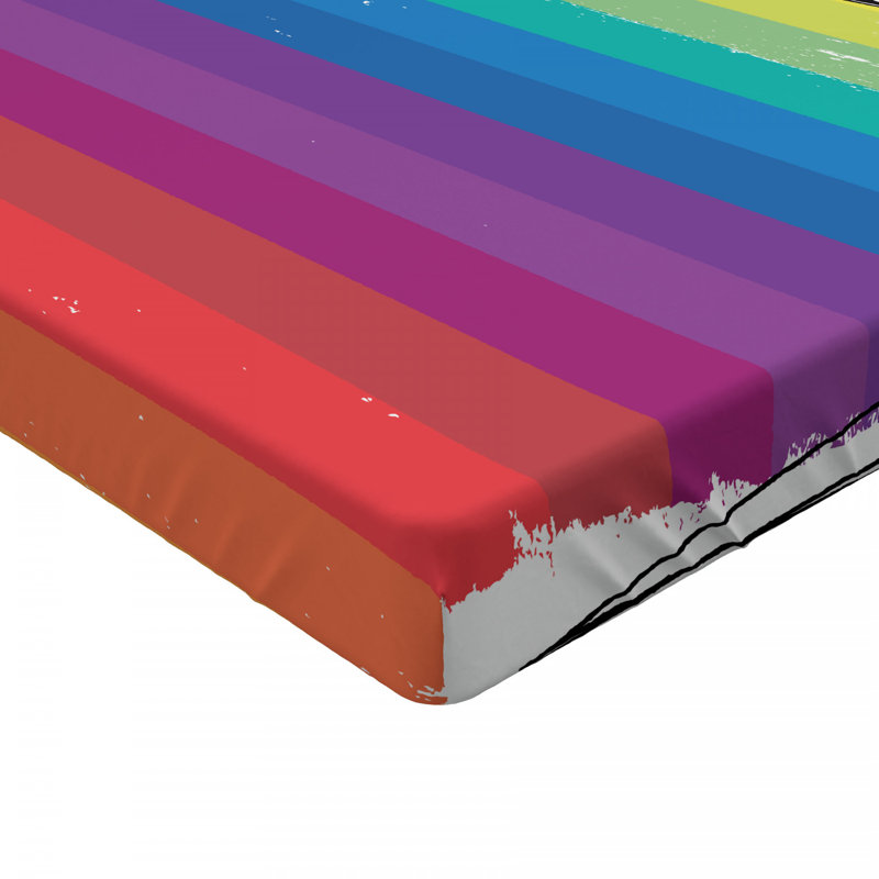 Microfiber Striped Fitted Sheet, Full Fitted Sheet