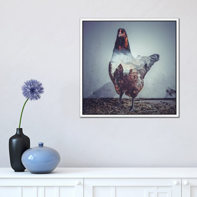 Hen 1 Piece Wall Art on Canvas