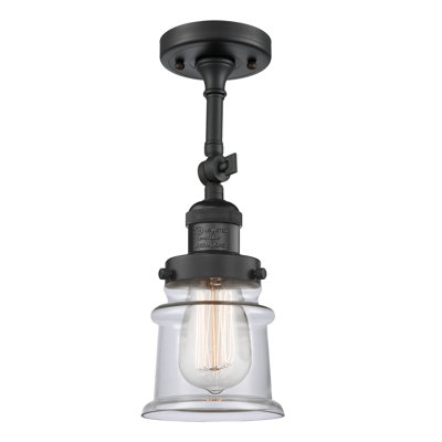 Plafonnier semi-encastré 1 lumière 6 po Alexandira