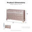 Commode 7 tiroirs Annistyn-27374567