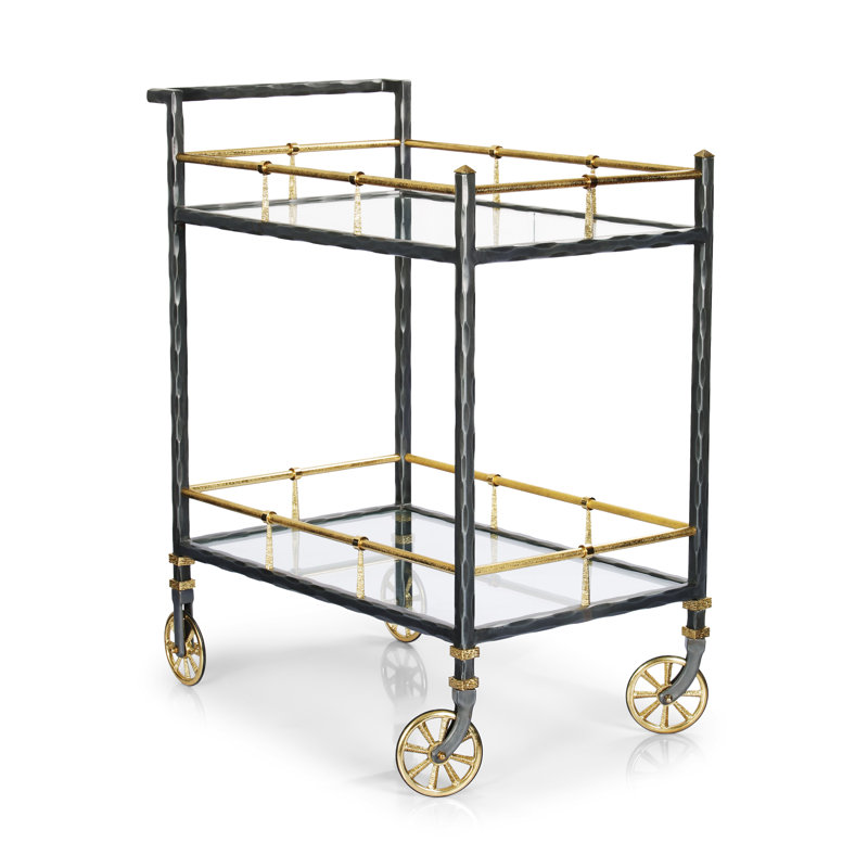 Bar Cart with Wheels