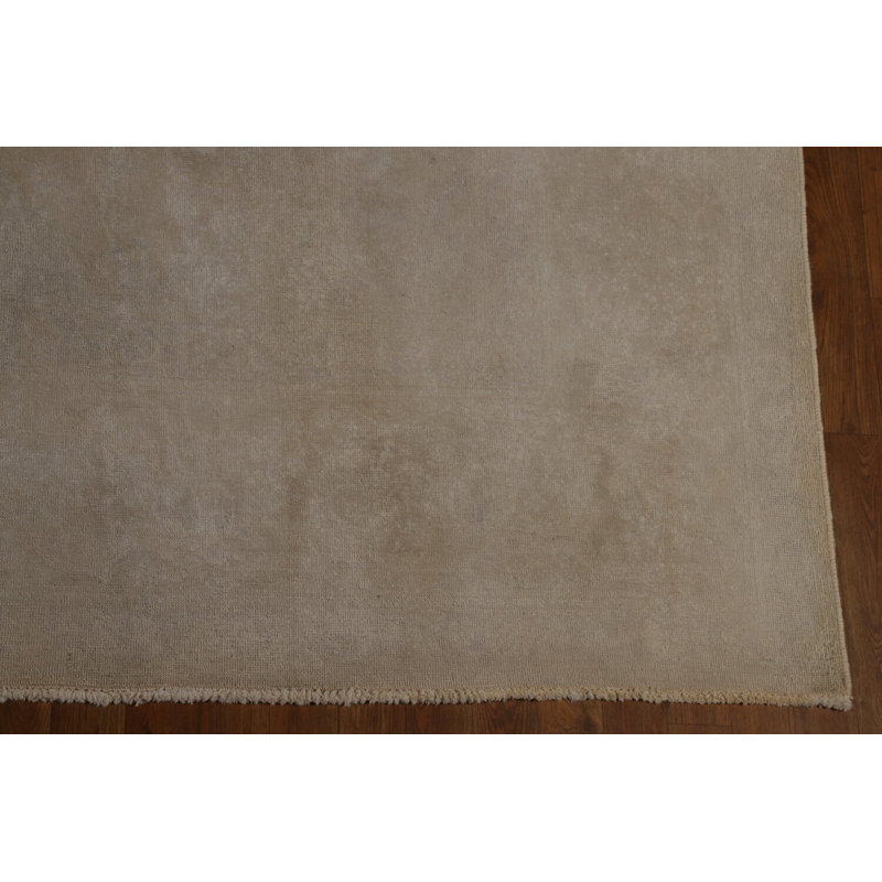 Tapis carré carré en laine 10 x 10
