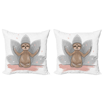 Ambesonne Reversible Pillow Cover