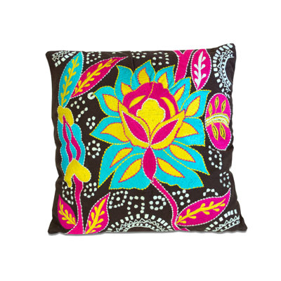 Coussin décoratif en coton