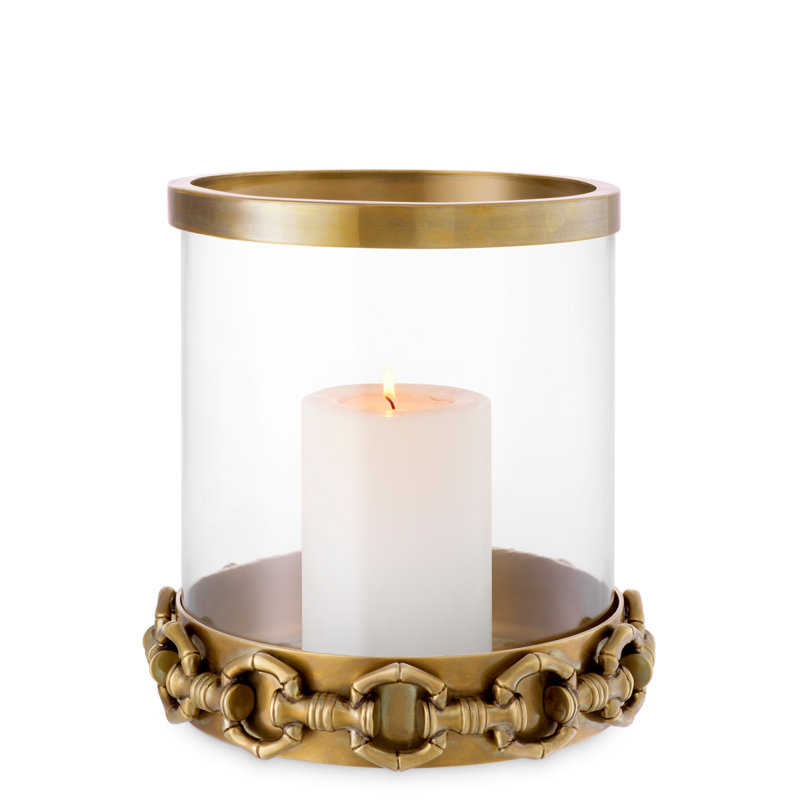 Clementine Candle Holder, 10.24" H x 10.24" W x 10.24" D